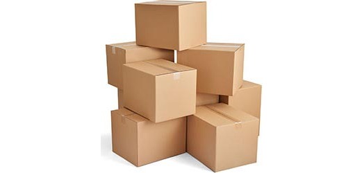 Shipping box, single corrugation, 3 mm, brown, size 340 x 280 x 60 mm