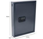 Armoire à clés Pavo High Security Magnettag 50 crochets 575x450x77mm