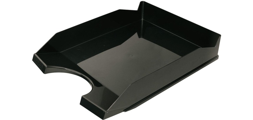 Briefkorb OFFICE products A4 PP schwarz