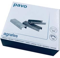 GB_5 Star agrafes 23/24, galvanisées, boîte de 1.000 agrafes