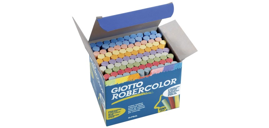 Giotto Kreide Robercolor, gemischte Farben