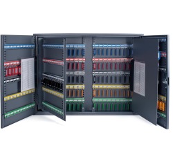 Gb_coffret à clés pour 300 clés, gris foncé