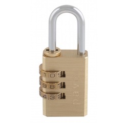 Pavo combination padlock 41x28x12mm