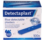 Pansement bleu hydrofuge Detectaplast 19x72mm 100 pièces