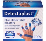 Elastische blauwe textielpleister Detectaplast assorti 100 stuks
