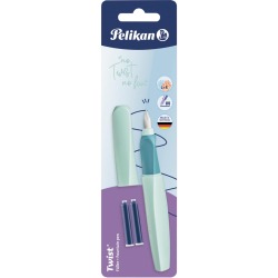 Pelikan Twist stylo plume, sous blister, vert (Neo Mint)