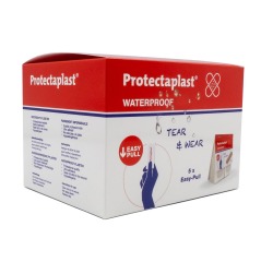 Protectaplast Tear & Wear Waterproof Easy-Pull, ft 25 x 72 mm, 5 x 40 pièces