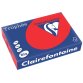 Clairefontaine Trophée Intens, papier couleur, A4, 80 g, 500 feuilles, rouge corail