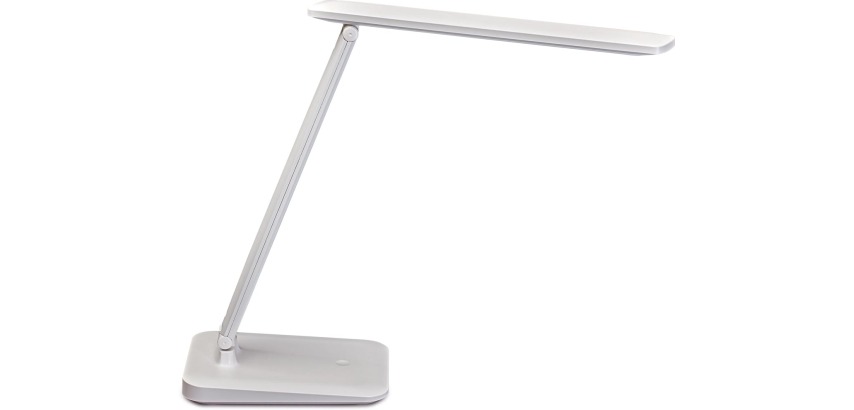 MAUL lampe de bureau Sally, LED, dimmable, sur pied, blanc