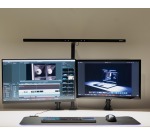 MAUL luminaire de bureau Gate, LED, dimable, avec pince de table, noir
