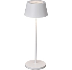 Rechargeable dimmable white LED table lamp MAULnina