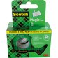 Scotch Magic Tape plakband ft 19 mm x 7,5 m, dispenser + 3 rolletjes, ophangbaar doosje