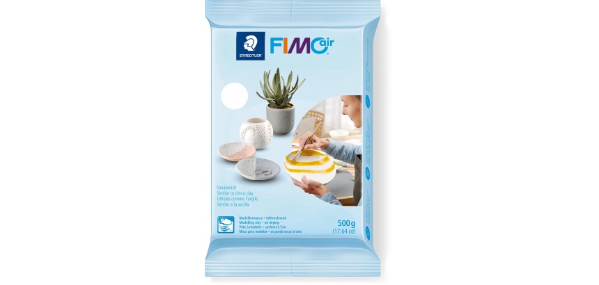 Pâte à modeler Fimo Air 500g blanc