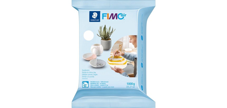Pâte à modeler Fimo Air 1000g blanc