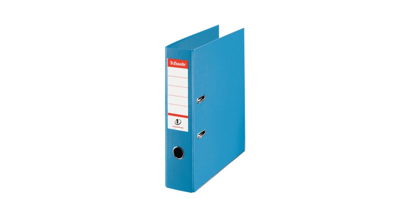 Esselte lever arch file Power No.1, 7.5 cm spine, light blue