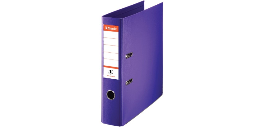 Esselte lever arch file Power No.1, 7.5 cm spine, purple