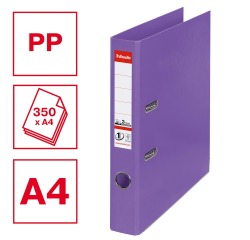 Esselte classeur à levier Power N°1 mauve, dos de 5 cm
