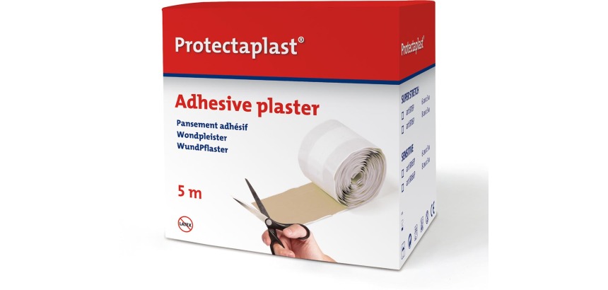 Protectaplast Elastic Bandage Brown Roll 6cmx5m