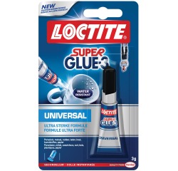 Loctite colle instantanée Super Glue Universal, sous blister