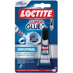 Loctite secondelijm Super Glue Universal, op blister