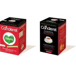 Édulcorant Stévia Canderel - Boîte distributrice de 250 sticks