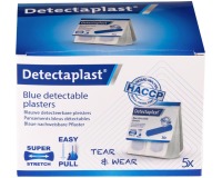 Detectaplast Tear & Wear Elastic Easy-Pull, ft 25 x 72 mm, 5 x 36 stuks
