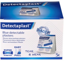 Detectaplast Tear & Wear Elastic Easy-Pull, ft 25 x 72 mm, 5 x 36 stuks