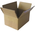 Verzenddoos, anderhalve golf, 4,5 mm, bruin, ft 305 x 215 x 150 mm