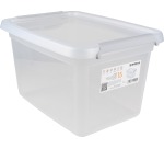 DONAU Home Aufbewahrungsbox, 15 Liter, transparent