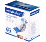 Pansement textile élastique Detectaplast bleu 6cmx5m