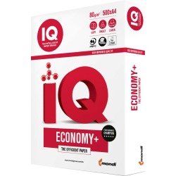 IQ Economy+ papier d'impression ft A3, 80 g, paquet de 500 feuilles