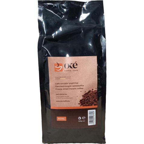 Oké Koffie instant koffie Royal, pak van 500 gram