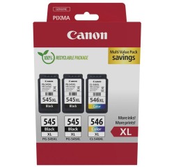 Canon cartouche d'encre 2 x PG-545XL + 1 x CL-546XL, 300 - 400 pages, OEM 8286B013, 4 couleurs