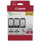 Canon cartouche d'encre 2 x PG-545XL + 1 x CL-546XL, 300 - 400 pages, OEM 8286B013, 4 couleurs