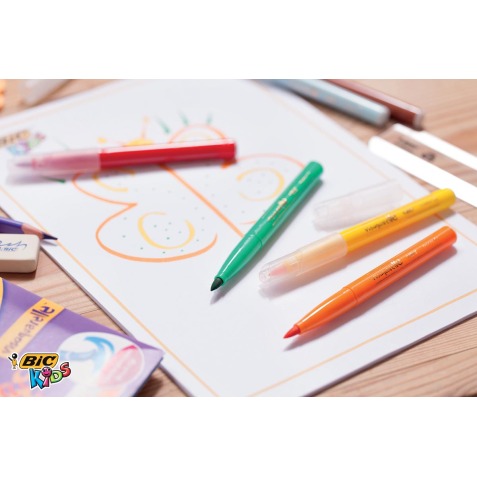 Bic Kids penseelstift Visaquarelle, etui van 10 stuks
