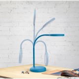 MAUL Luminaire de bureau LED Joy, lumière blanche chaude, bleu