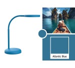 MAULjoy bureaulamp, LED, op voet, athlantic blue