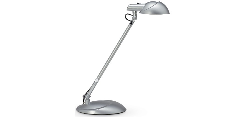 MAULstorm Luminaire de bureau, LED, lumière blanche neutre, argenté