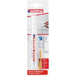 Edding marqueur joints e-8200, blanc, sur blister