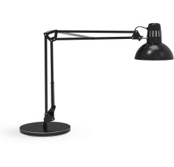 MAULstudy desk lamp, floor-standing, black