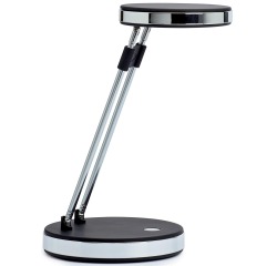 MAULpuck Luminaire de bureau, LED, réglable en hauteur, lumière blanche du jour, noir