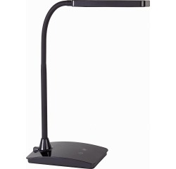En_lampara de escritorio maul led pearly tres niveles intensidad color negro 106x375x357 mm