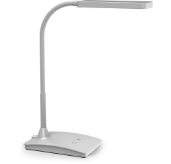 Lampe de bureau MAULpearly LED Colour Vario réglable argent