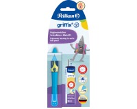 Pelikan Griffix porte-mines, sous blister, pour les gauchiers, bleu - vert