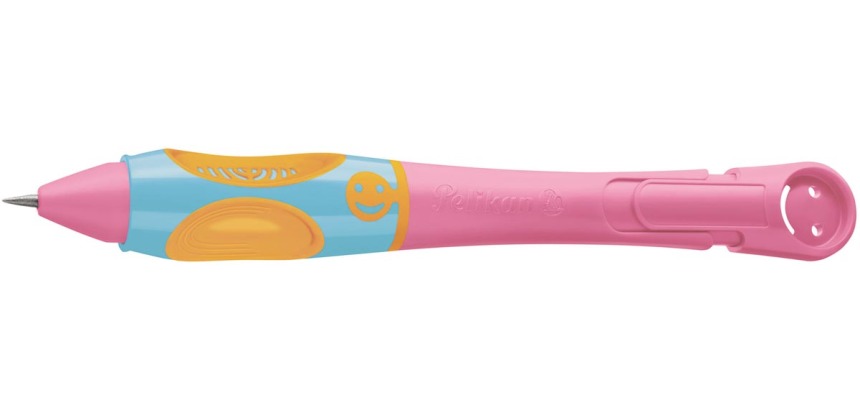 Pelikan Griffix Druckbleistift, im Blister, für Linkshänder, rosa - blau