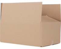 Shipping box, brown, dimensions 30.5 x 22 x 12.5 cm