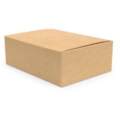 Boîte d'expédition, cannelure simple, 3 mm, brun, ft 200 x 140 x 110 mm