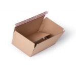Boîte d'expédition, emballage de livre avec bande adhesive, brun, ft 310 x 230 x 110 mm