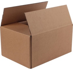 Boîte d'expédition, cannelure simple, brun, ft 215 x 150 x 105 mm