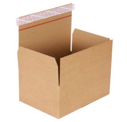 Boîte d'expédition, cannelure simple, speedbox, blanc, ft 213 x 153 x 109 mm